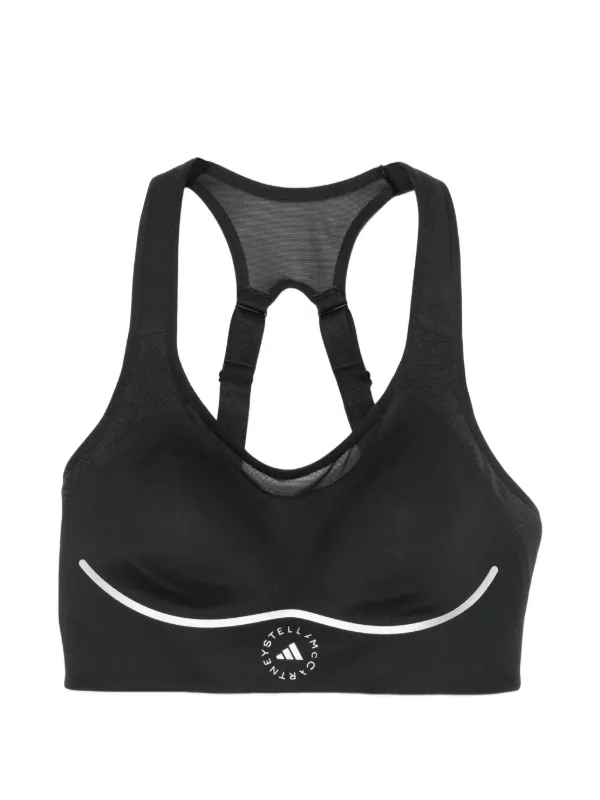 Mesh Panel Sports Bra